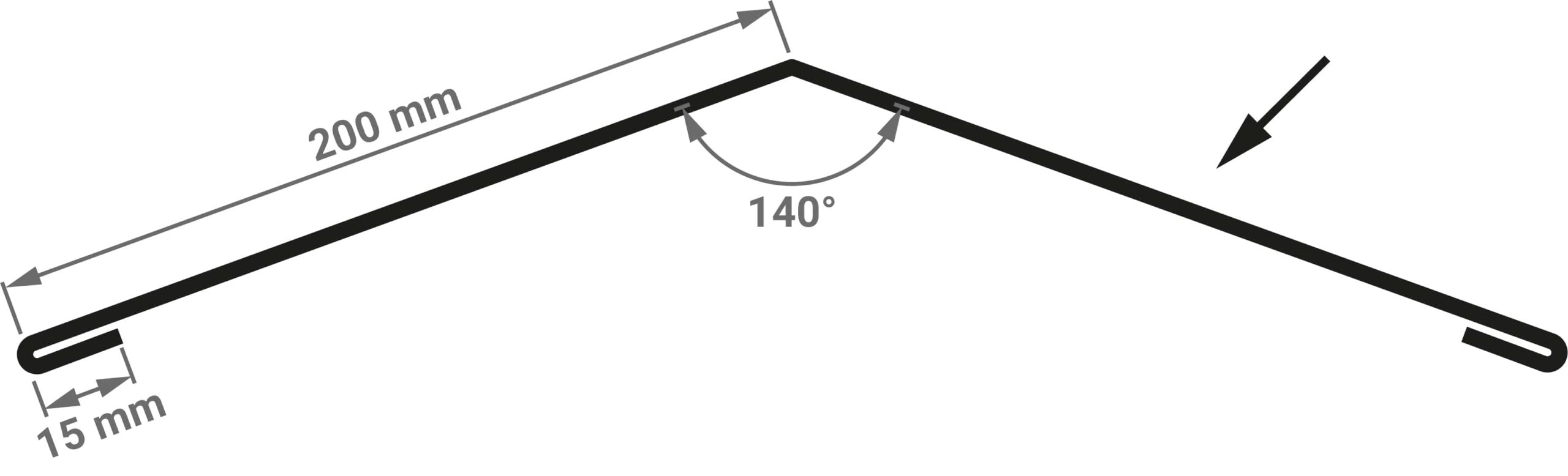 Dachfirst 200/200 – Bild 2
