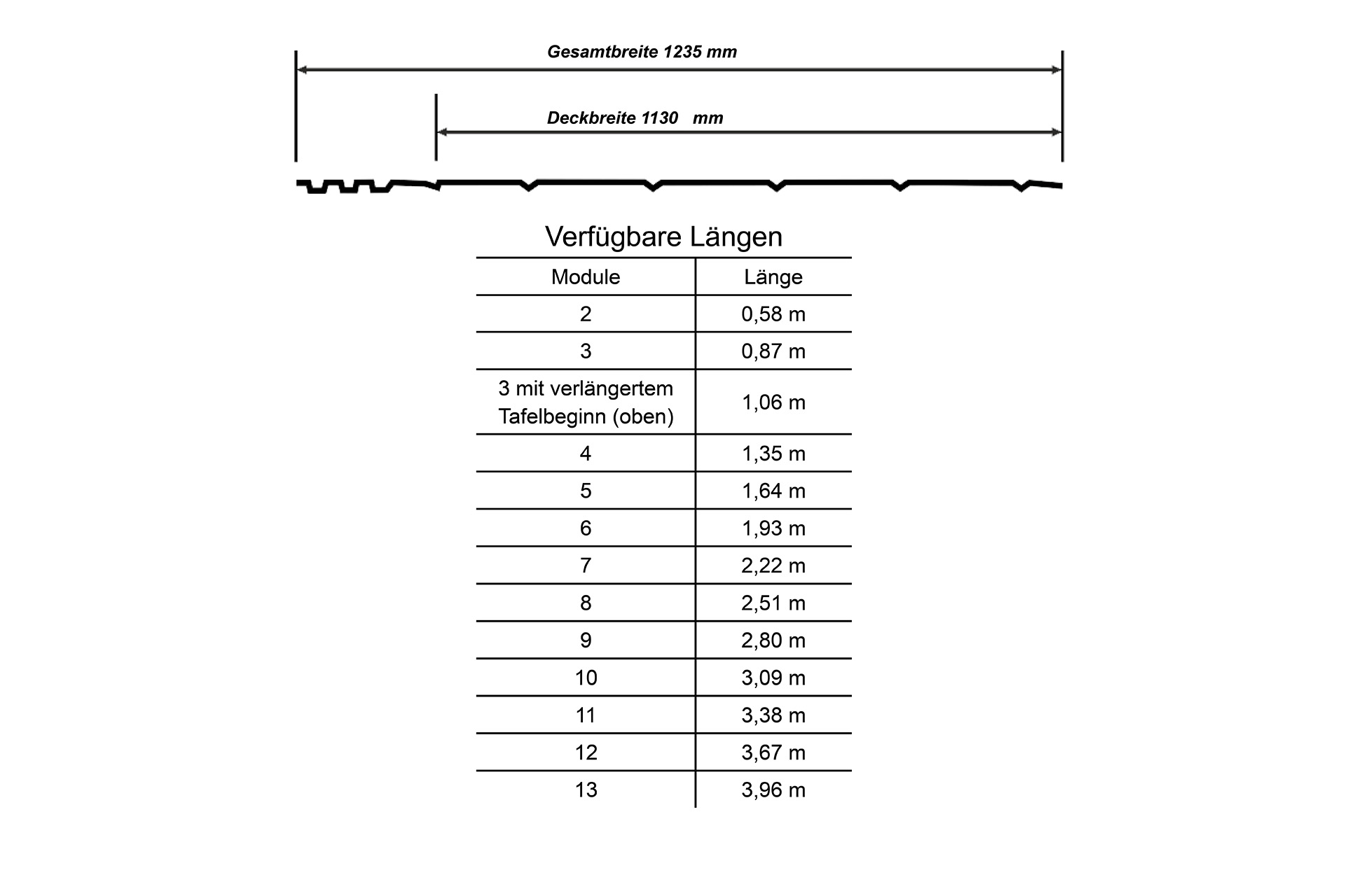 BIBERSCHWANZ Dachpfannenprofil DACH – Bild 2
