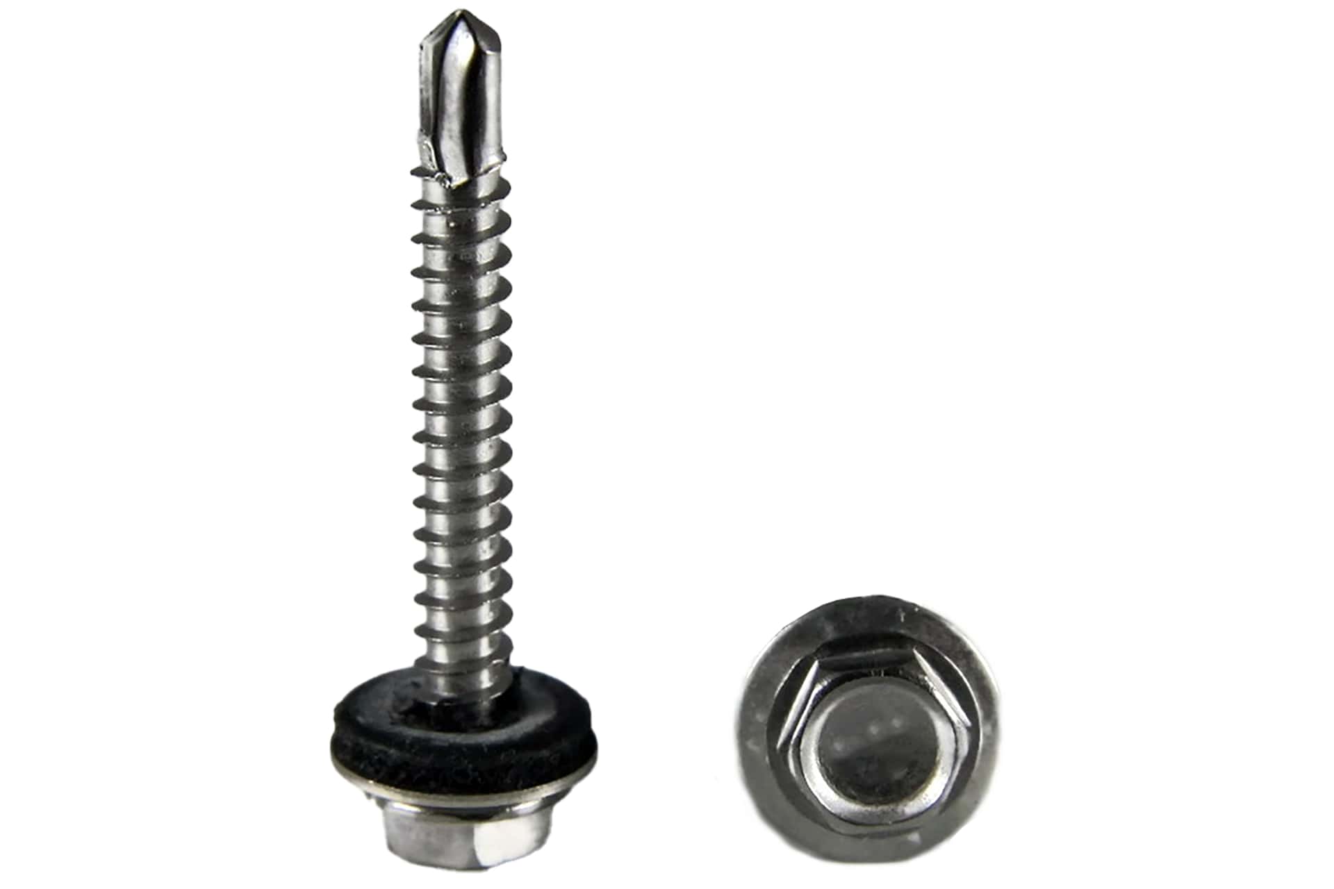 Edelstahlschrauben 6,5x65mm für Holz UK, D16 blank, 100 Stück